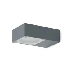 Applique Da Esterno-Ideal Lux Applique da esterno sirio ap1 antracite ip65