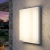 Applique Da Esterno-Top Light Applique da esterno miami bianca moderna ip54