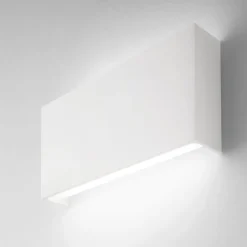 Applique Da Esterno-IsyLuce Applique da esterno 12w 4000k bianca moderna fp