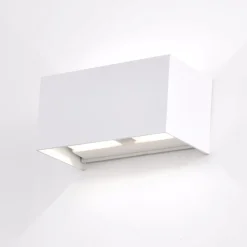 Applique Da Esterno-Selezionato da Mazzolaluce Applique da esterno 24w 4000k bianco rettangolare moderna