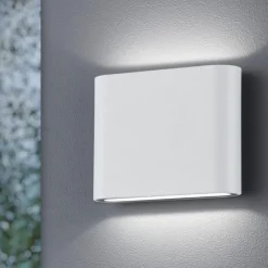 Applique Da Esterno-Selezionato da Mazzolaluce Applique da esterno 5w 3000k moderna bianca anti corrosione
