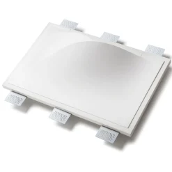 Applique Da Parete-Selezionato da Mazzolaluce Applique da incasso a scomparsa parete cristaly pitturabile led 13w 2700k
