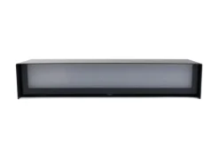 Applique Da Parete-Selezionato da Mazzolaluce Applique da muro rettangolare nero luce verso il basso moderna