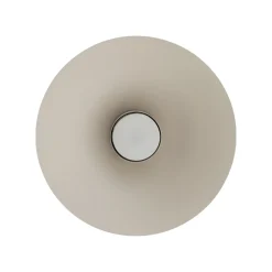 Applique Da Parete-Selezionato da Mazzolaluce Applique da parete a braccio lungo orientabile cono champagne con interruttore