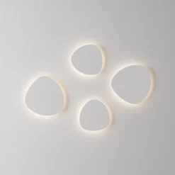 Applique Da Parete-Selezionato da Mazzolaluce Applique da parete bianca design moderna led 12w 3000k