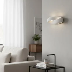 Applique Da Parete-Selezionato da Mazzolaluce Applique da parete bianca infinito led 6w 3000k