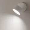 Applique Da Parete-IsyLuce Applique da parete bianco led 12w 3000k orientabile focus var