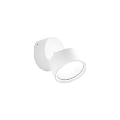 Applique Da Parete-IsyLuce Applique da parete bianco led 12w 3000k orientabile focus var