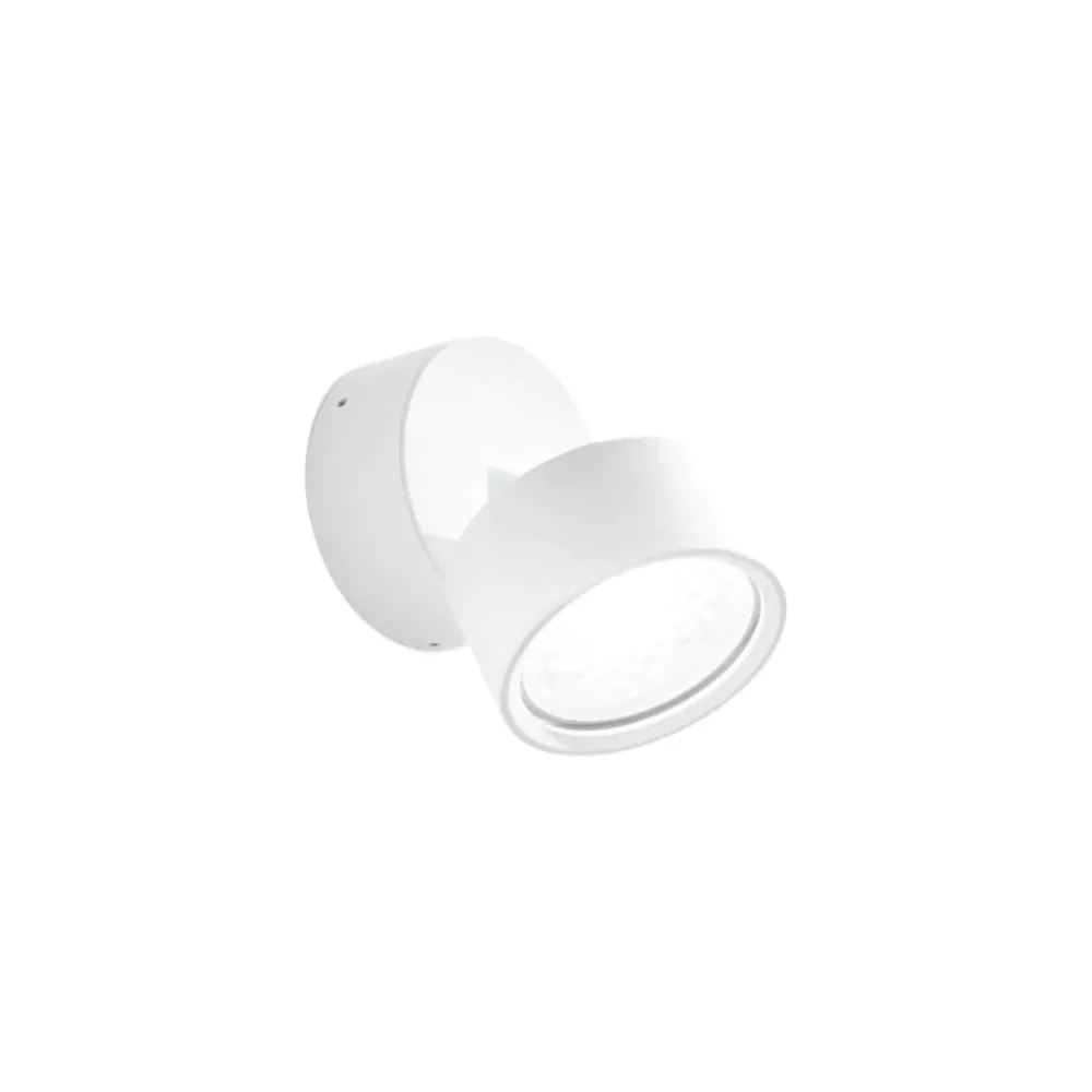 Applique Da Parete-IsyLuce Applique da parete bianco led 12w 3000k orientabile focus var