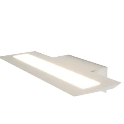 Applique Da Parete-Top Light Applique da parete bianco led 18w 3000k 4000k tera