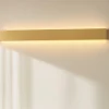 Applique Da Parete-Selezionato da Mazzolaluce Applique da parete 60cm led rettangolare oro 20w 3000k