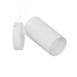 Applique Da Parete-Selezionato da Mazzolaluce Applique da parete con spot cilindro bianco gu10 orientabile