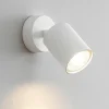 Applique Da Parete-Top Light Applique da parete con spot orientabile cilindro bianco toplight