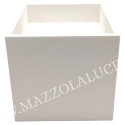 Applique Da Parete-IsyLuce Applique da parete cubo led 10w 3000k bianco