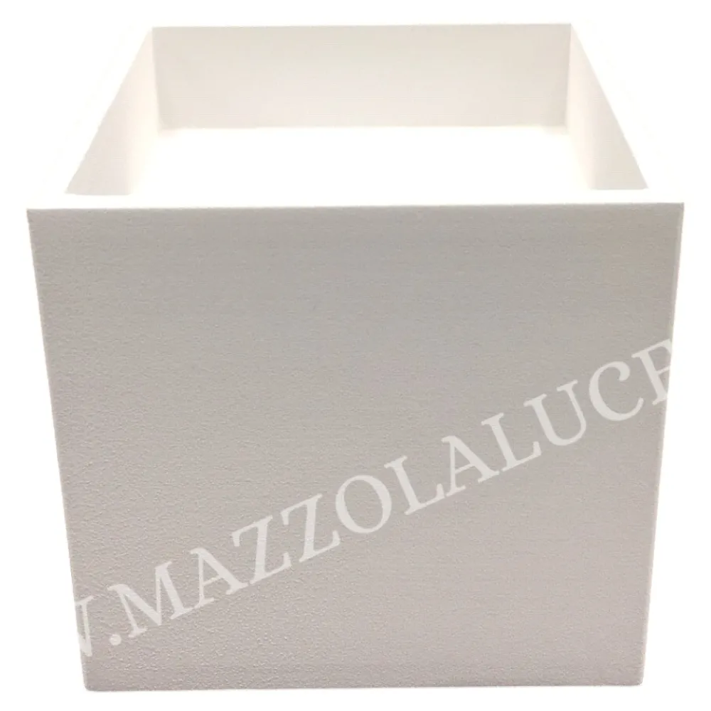 Applique Da Parete-IsyLuce Applique da parete cubo led 10w 3000k bianco
