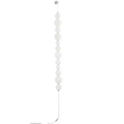 Applique Da Parete-Selezionato da Mazzolaluce Applique da parete design moderno sfere vetro bianco led 3000k