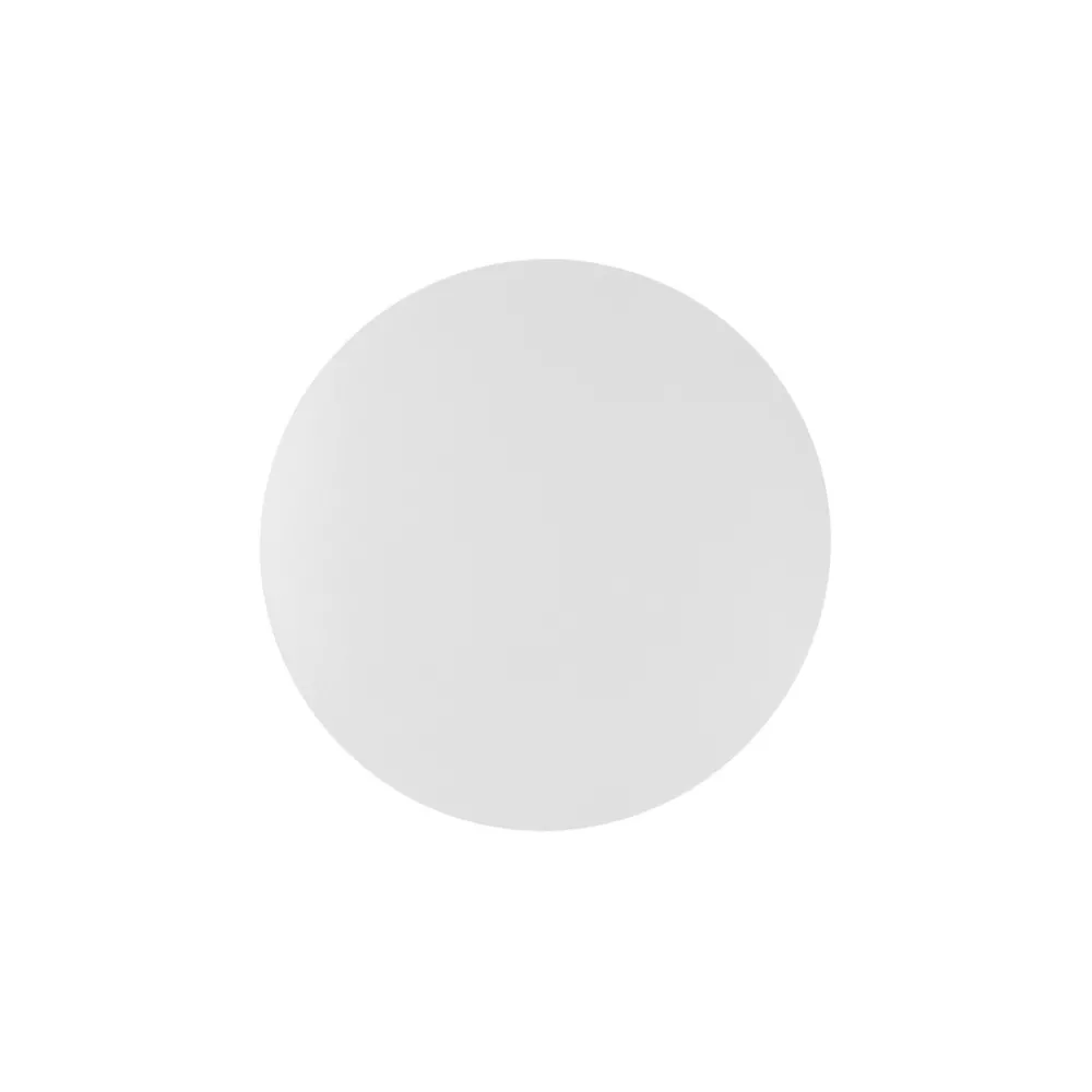 Applique Da Parete-Selezionato da Mazzolaluce Applique da parete disco bianco 20cm moderna