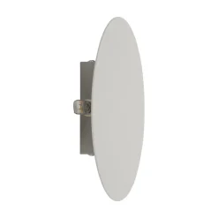 Applique Da Parete-Selezionato da Mazzolaluce Applique da parete disco bianco 30cm metallo moderno