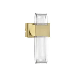 Applique Da Parete-Selezionato da Mazzolaluce Applique da parete dorato design per soggiorno led 10w 3000k
