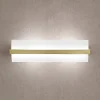 Applique Da Parete-Top Light Applique da parete extra large legno foglia oro wood