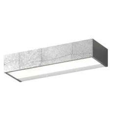 Applique Da Parete-Top Light Applique da parete foglia argento led 3000k 4000k bios