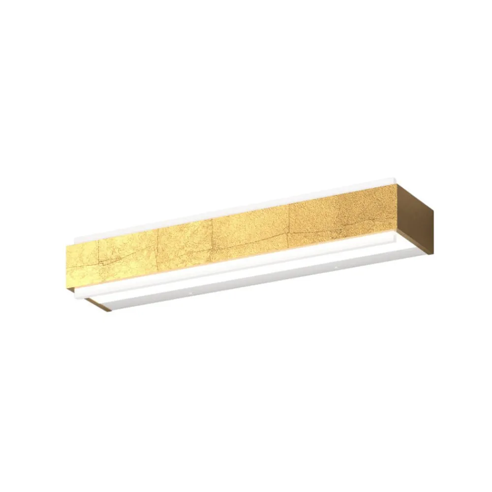 Applique Da Parete-Top Light Applique da parete foglia oro bios 18w 3000k 4000k