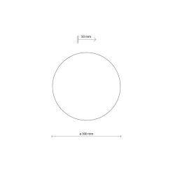 Applique Da Parete-Selezionato da Mazzolaluce Applique da parete in legno 30cm moderna disco rotondo