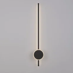 Applique Da Parete-Selezionato da Mazzolaluce Applique da parete lancetta nera moderna led design