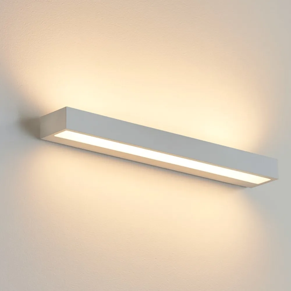 Applique Da Parete-Linea Light Applique da parete led 3000k bianca regolo 61cm