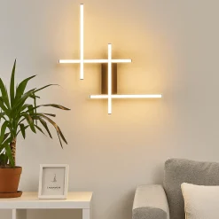 Applique Da Parete-Selezionato da Mazzolaluce Applique da parete led 3200k design moderno nera