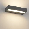 Applique Da Parete-Linea Light Applique da parete led 3000k regolo antracite