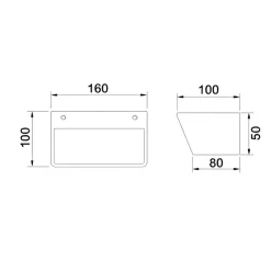 Applique Da Parete-Selezionato da Mazzolaluce Applique da parete led 15w 3000k bianco design moderna