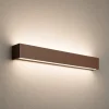 Applique Da Parete-Perenz Illuminazione Applique da parete led 20w 3000k 59cm marrone rummo perenz