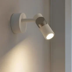 Applique Da Parete-Linea Light Applique da parete led 11w 3000k goose bianco grigio