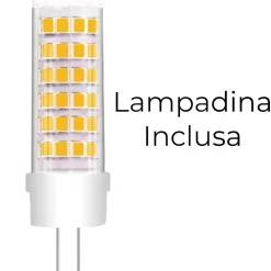 Applique Da Parete-Selezionato da Mazzolaluce Applique da parete 2 luci moderna nera con sfere di vetro
