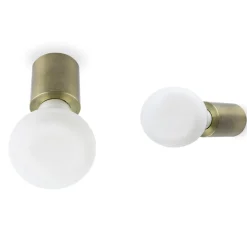 Applique Da Parete-Selezionato da Mazzolaluce Applique da parete minimal bronzo oro antico