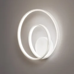 Applique Da Parete-Perenz Illuminazione Applique da parete moderna bianco led cct ritmo perenz