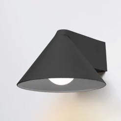 Applique Da Parete-Vivida International Applique da parete moderna cono antracite vivida luminelle