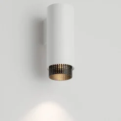 Applique Da Parete-Selezionato da Mazzolaluce Applique da parete moderna gu10 bianco e nero per interni