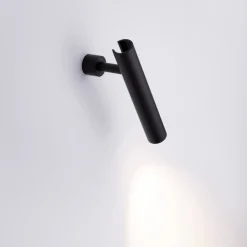Applique Da Parete-Selezionato da Mazzolaluce Applique da parete moderna led 3000k nera orientabile