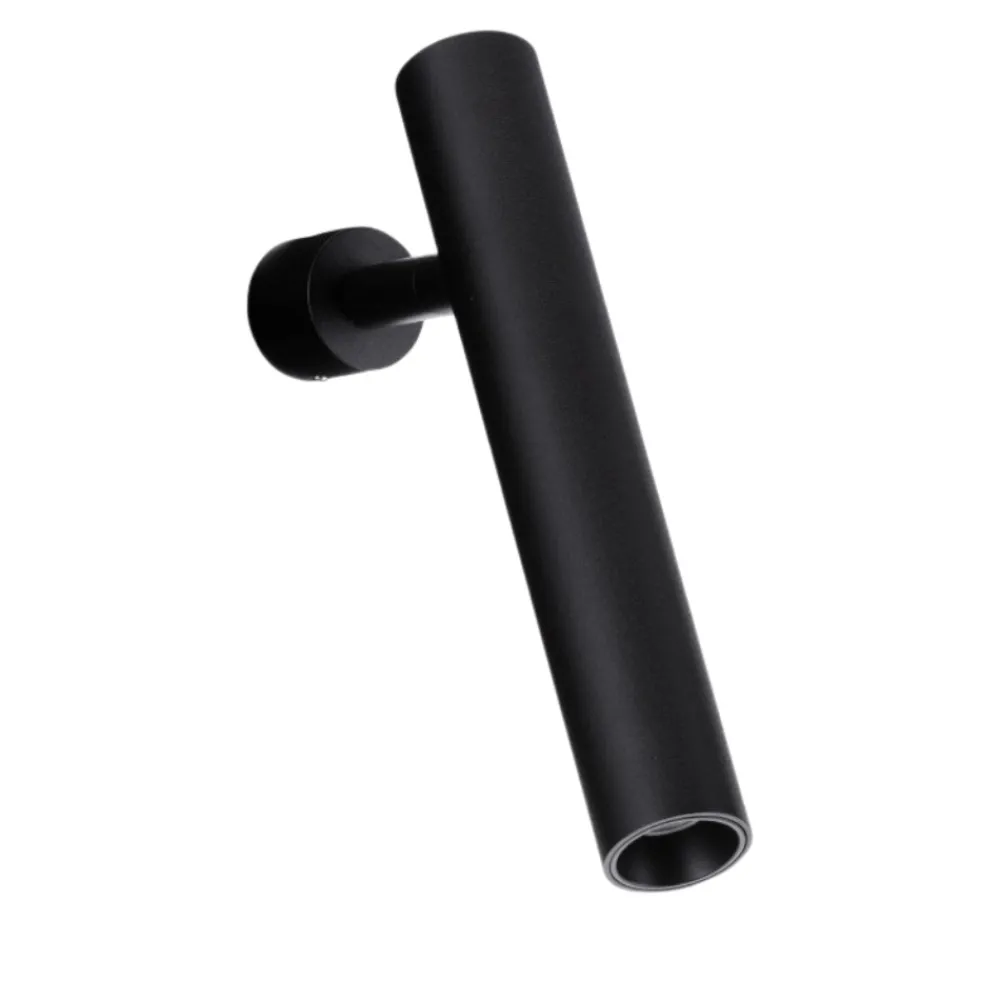 Applique Da Parete-Selezionato da Mazzolaluce Applique da parete moderna led 3000k nera orientabile