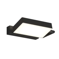 Applique Da Parete-Top Light Applique da parete moderna nera led 19w 3000k 4000k toplight