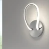 Applique Da Parete-Selezionato da Mazzolaluce Applique da parete moderna 11w led 4000k design cromo dimmerabile