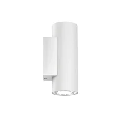 Applique Da Parete-Linea Light Applique da parete monoemissione birba cilindro bianco gu10