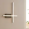 Applique Da Parete-Selezionato da Mazzolaluce Applique da parete nero moderna design led 3200k