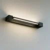 Applique Da Parete-Ondaluce Applique da parete orientabile nera led 3000k milo