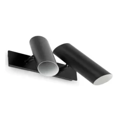 Applique Da Parete-Selezionato da Mazzolaluce Applique da parete 2 orientabili moderna metallo nero gu10