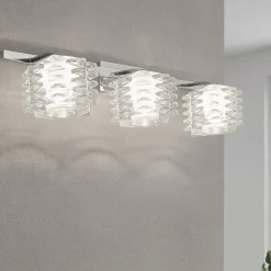 Applique Da Parete-Top Light Applique da parete orientabile cubi vetro toplight rubik