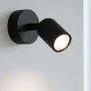 Applique Da Parete-Top Light Applique da parete orientabile nero toplight