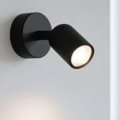 Applique Da Parete-Top Light Applique da parete orientabile nero toplight